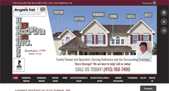 Desktop Screenshot of harrissroofing.com